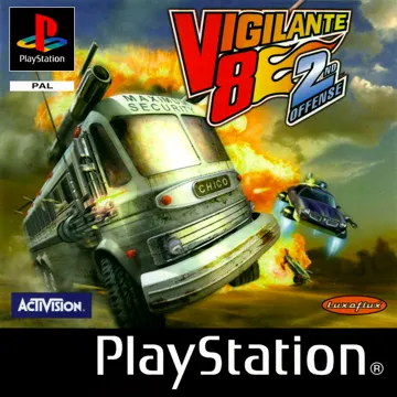 Vigilante 8 - 2nd Offense (EU) box cover front